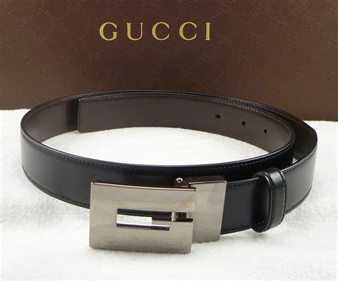 Gucci Reversible belt with Square G buckle